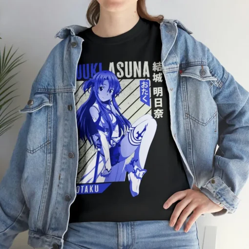 t-shirts inspired by popular anime like Naruto