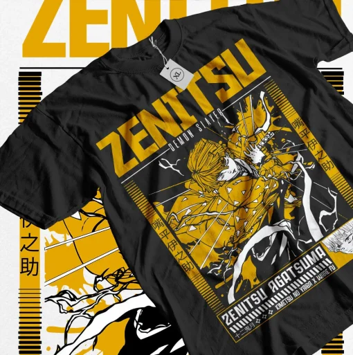 t-shirts inspired by popular anime like Naruto