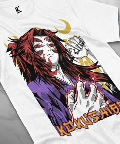 t-shirts inspired by popular anime like Naruto