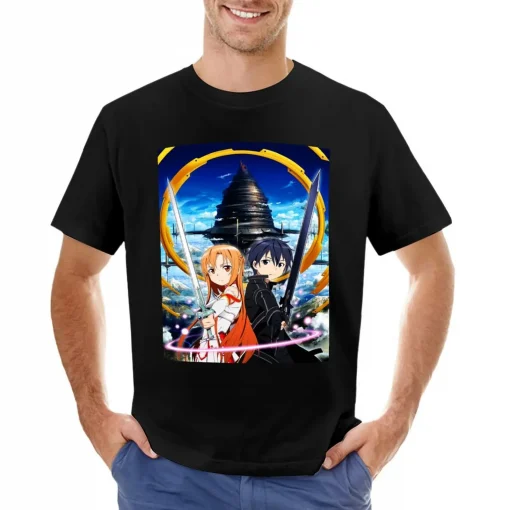 t-shirts inspired by popular anime like Naruto