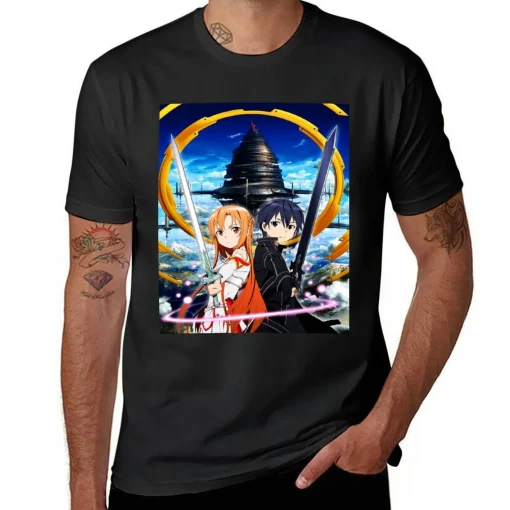 t-shirts inspired by popular anime like Naruto