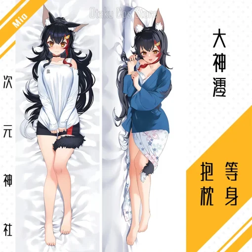 Anime regular pillow and hugging body pillow