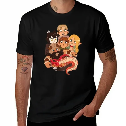 Delicious in dungeon t-shirt