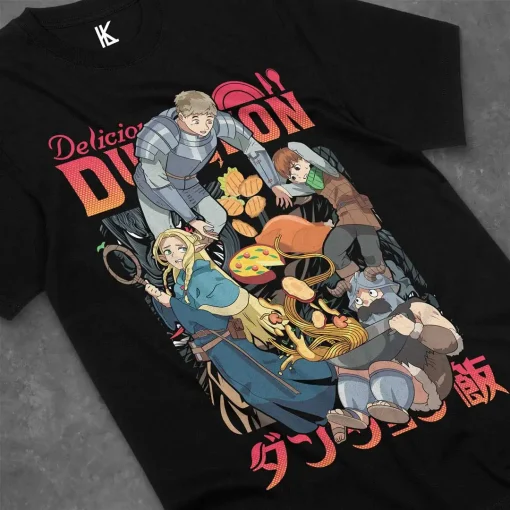 Delicious in dungeon t-shirt