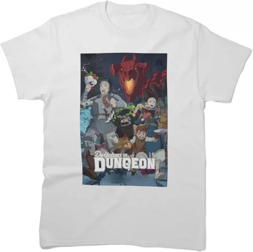 Delicious in dungeon t-shirt