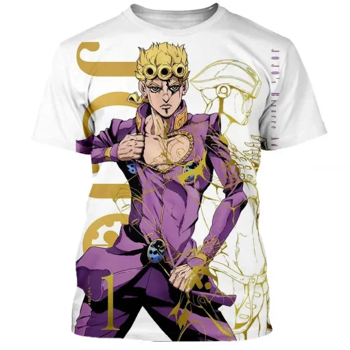 JoJo’s Bizarre Adventure t-shirt  – Premium Anime Tee