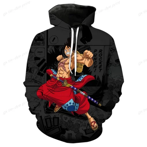 One Piece Hoodie - Anime-Inspired Streetwear