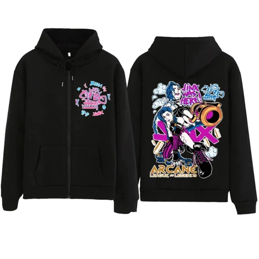 Anime ARCANE Hoodie - Premium Quality