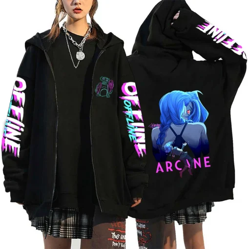 Anime ARCANE Hoodie - Premium Quality