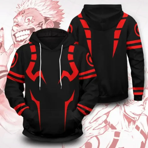 Jujutsu Kaisen Hoodie - Anime-Inspired Streetwear