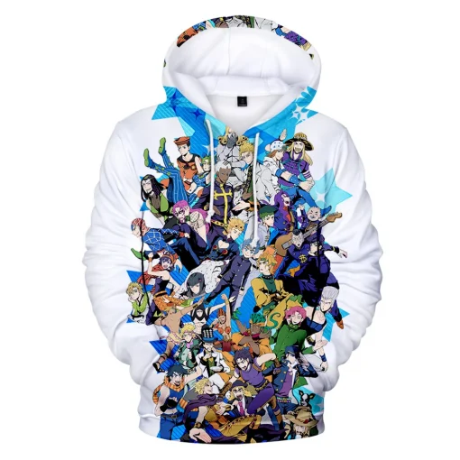 JoJo’s Bizarre Adventure Hoodie - Anime-Inspired Streetwear