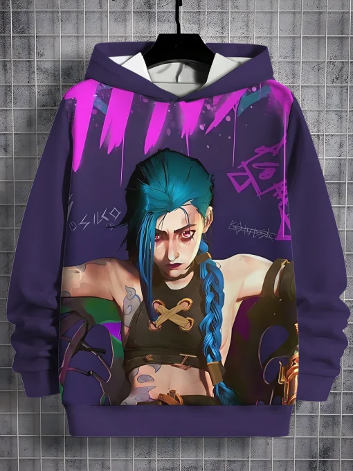 Anime ARCANE Hoodie - Premium Quality