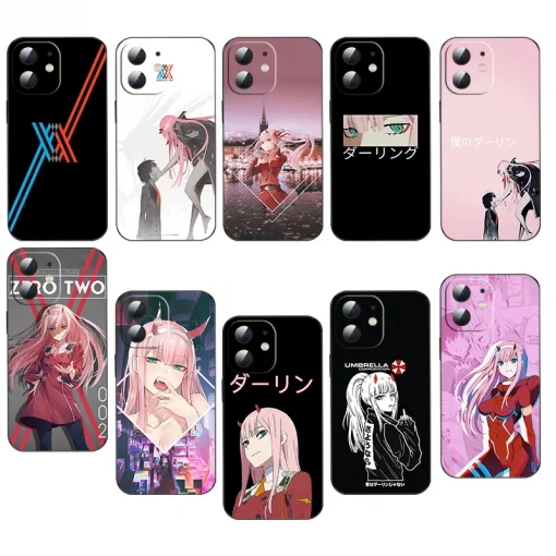 Darling in the FRANXX Phone case collection anime wear shop