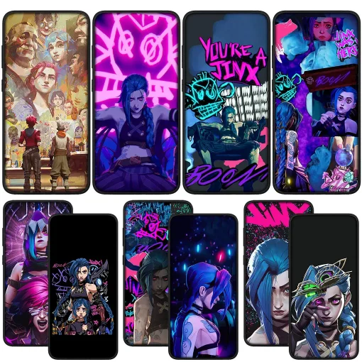 Anime Arcane Phone case collection JINX