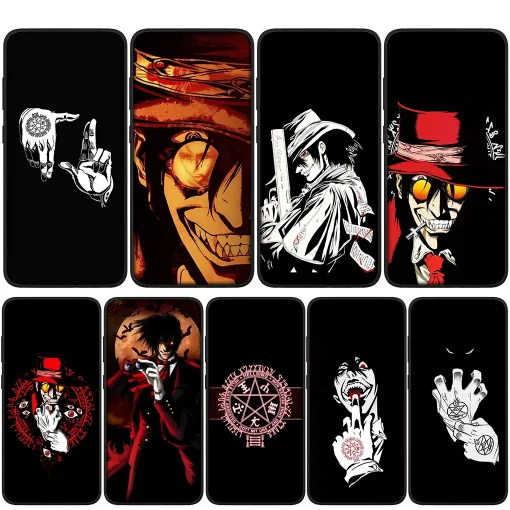 Anime Hellsing phone case collection