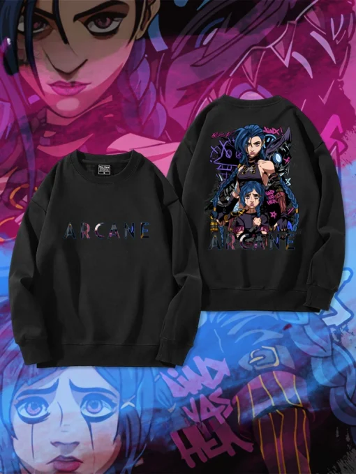 Anime ARCANE Hoodie - Premium Quality