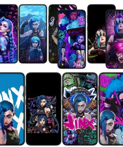 Anime Arcane Phone case collection JINX