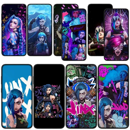 Anime Arcane Phone case collection JINX