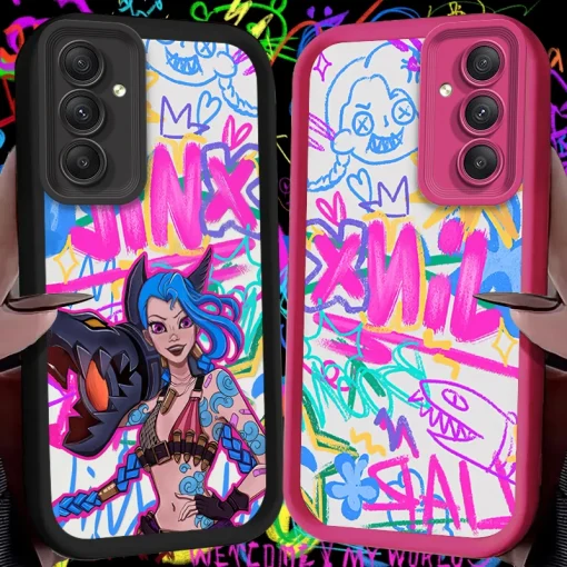 Anime Arcane Phone case collection JINX