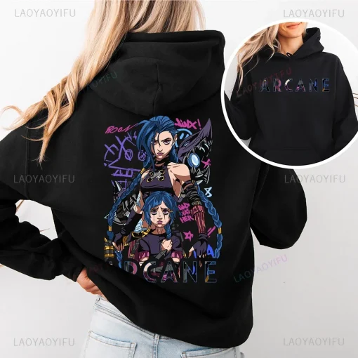 Anime ARCANE Hoodie - Premium Quality