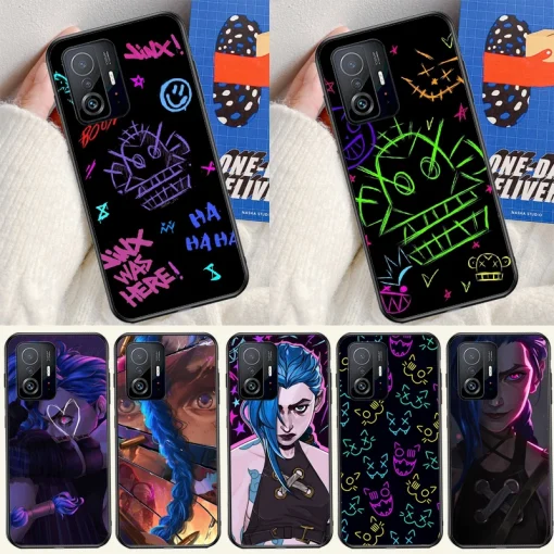 Anime Arcane Phone case collection JINX