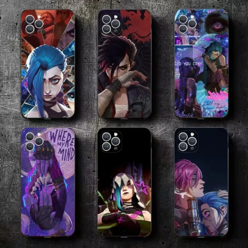 Anime Arcane Phone case collection JINX