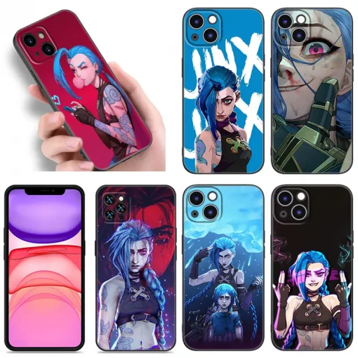 Anime Arcane Phone case collection JINX