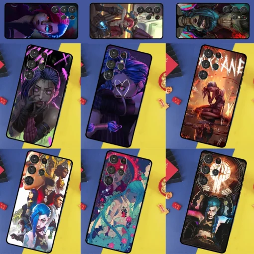 Anime Arcane Phone case collection JINX