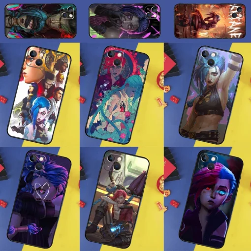 Anime Arcane Phone case collection JINX