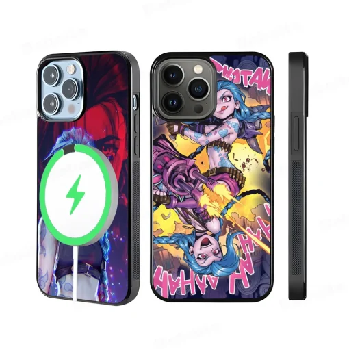 Anime Arcane Phone case collection JINX