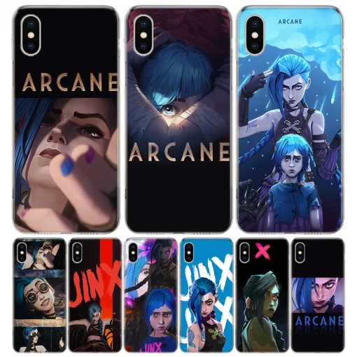 Anime Arcane Phone case collection JINX