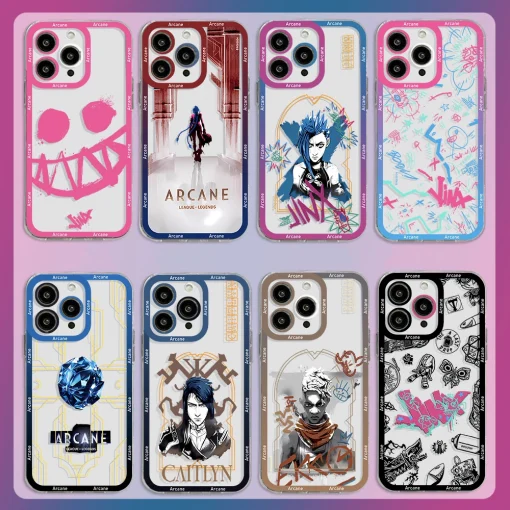 Anime Arcane Phone case collection JINX