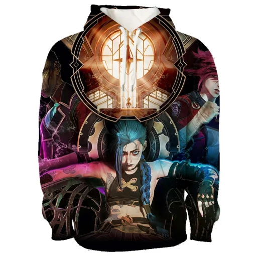 Anime ARCANE Hoodie - Premium Quality