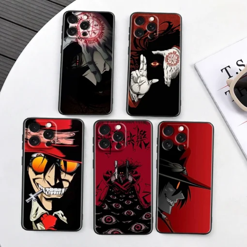 Anime Hellsing phone case collection