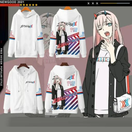 Darling in the FRANXX Hoodie Collection