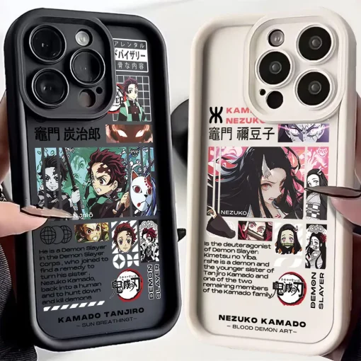 Demon Slayer Phone Case - Stylish Anime Protection