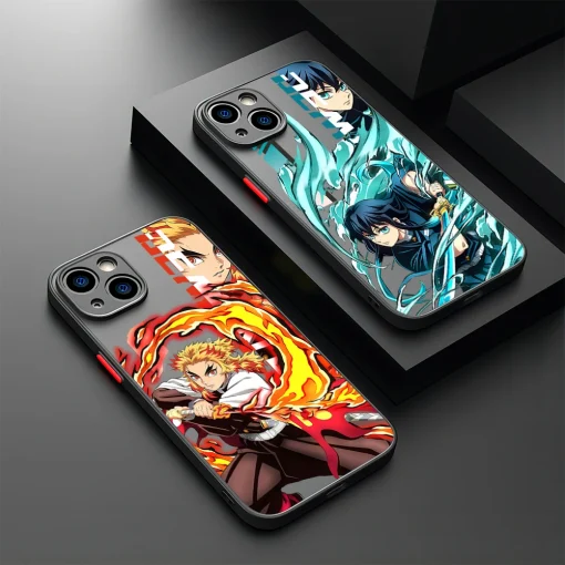 Demon Slayer Phone Case - Stylish Anime Protection