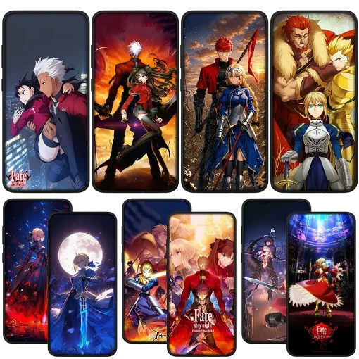 Fate Stay Night Phone Case – Anime Characters & Durable Protection