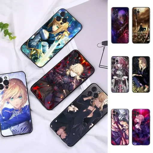 Fate Stay Night Phone Case – Anime Characters & Durable Protection