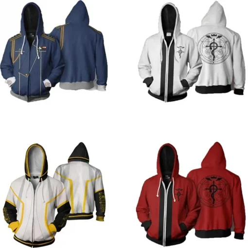 Fullmetal Alchemist Hoodie Collection