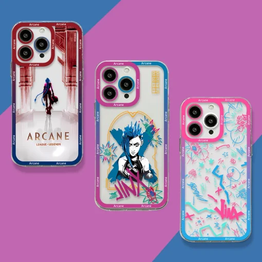 Anime Arcane Phone case collection JINX