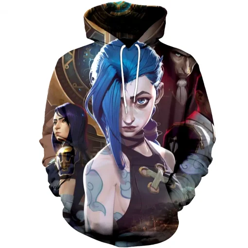 Anime ARCANE Hoodie - Premium Quality