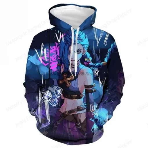 Anime ARCANE Hoodie - Premium Quality