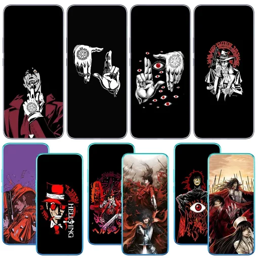 Anime Hellsing phone case collection