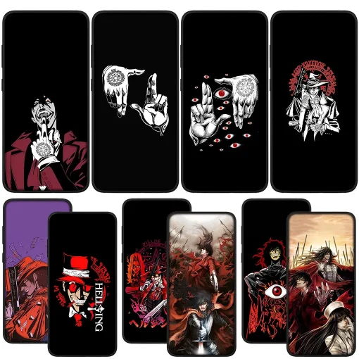 Anime Hellsing phone case collection