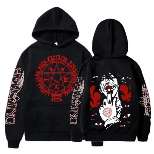 Hellsing Hoodie - Anime-Inspired Streetwear