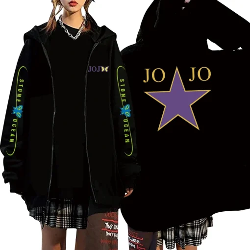 JoJo’s Bizarre Adventure Hoodie - Anime-Inspired Streetwear