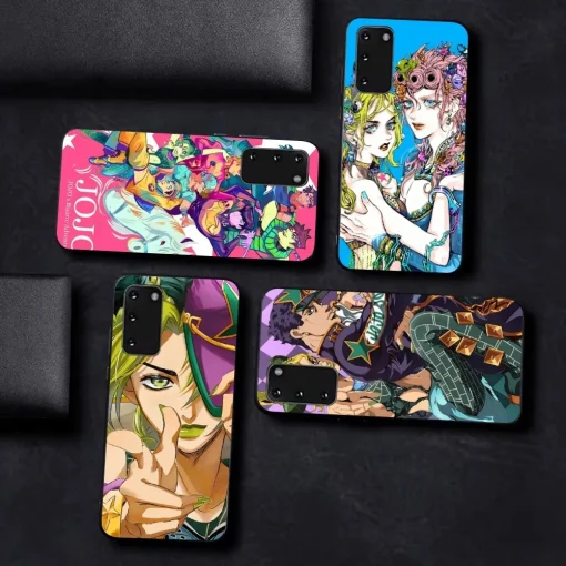 JoJo’s Bizarre Adventure Phone Case – Stylish Protection for Anime Fans