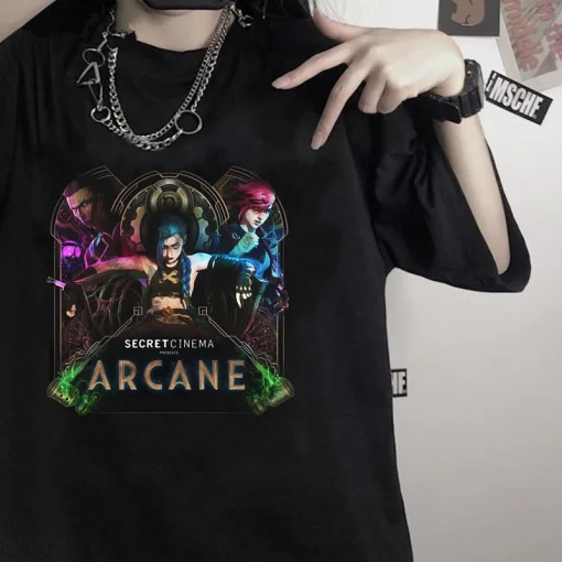 Arcane T-Shirt  – Premium Anime Tee