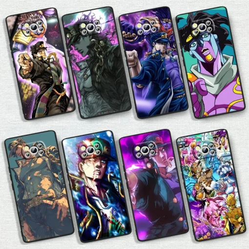 JoJo’s Bizarre Adventure Phone Case – Stylish Protection for Anime Fans